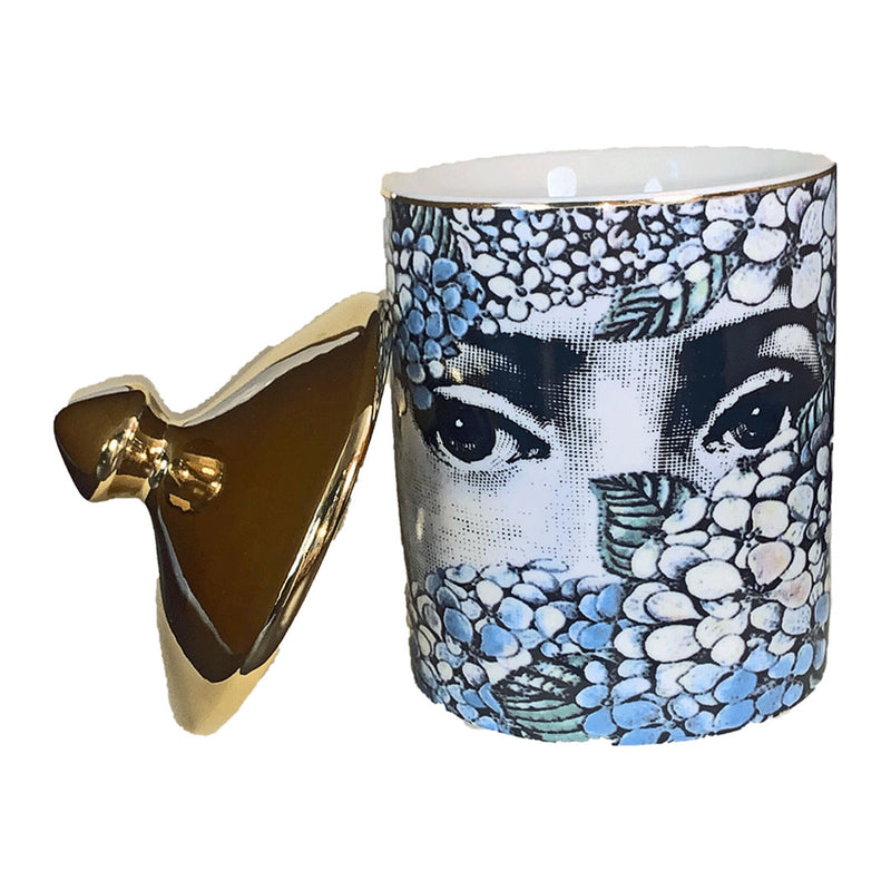 Style Fornasetti Dame aux fleurs - 300 ml